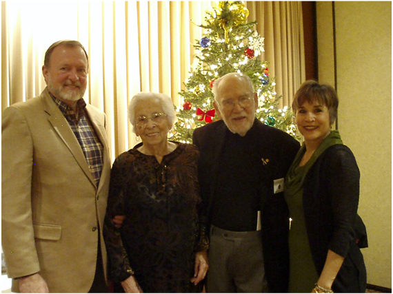 Mr. & Mrs Rudy Miles and Elvia and Tom Doyle